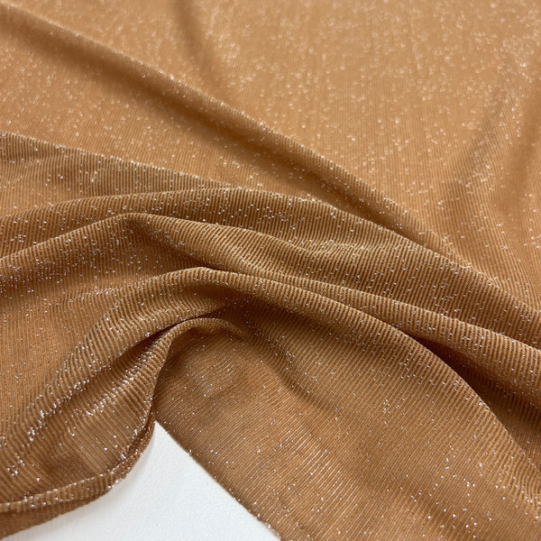 Tissu Tulle - Métallisé Ocre Doré, Cometa