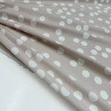 Tissu Satin, Coton - Pois, Madalena