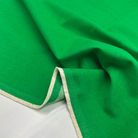 Tissu Denim, Coton - Vert, Colorina