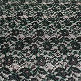 Tissu Dentelle - Métallisé Vert, Lieta