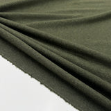 Tissu Manteau, Laine Foulée - Vert, Verdlana