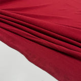 Tissu Jersey, Laine - Rouge, Carmina