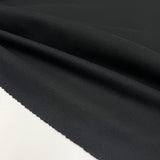 Tissu Manteau, Tricotine Laine - Noir, Ellera