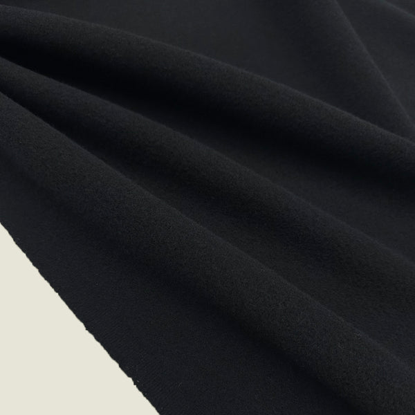 Tissu Manteau Lourd, Laine - Noir, Dallas