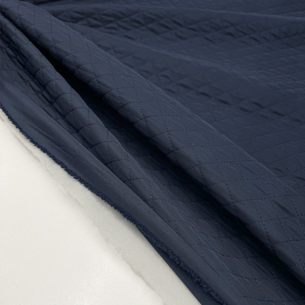 Tissu Matelassé, Molletonné Viscose - Bleu, Alvise