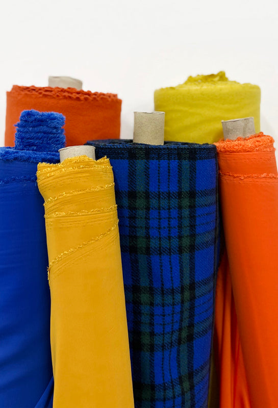 Tissu coton imprimé Shopping - Tiss & Co