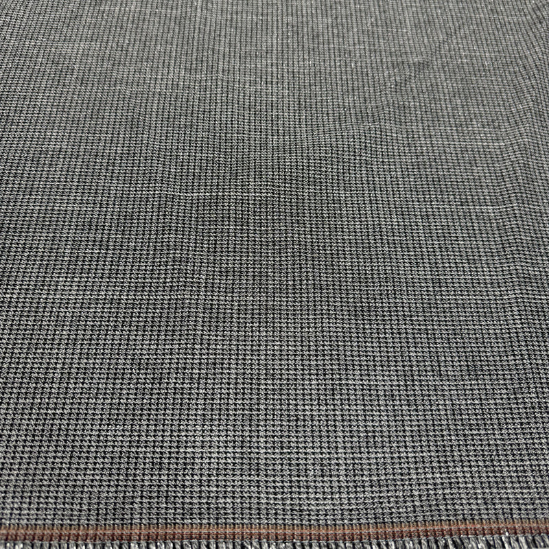 Tissu Tailleur Stretch, Viscose - Métallisé pied de puce, Pulce