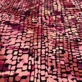 Tissu Satin, Polyester - Géométrique, Screzia