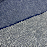 Tissu Tweed, Coton - Bleu, Miraggio