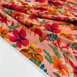 Tissu Crêpe, Rayonne - Floral Tropical, Esotico