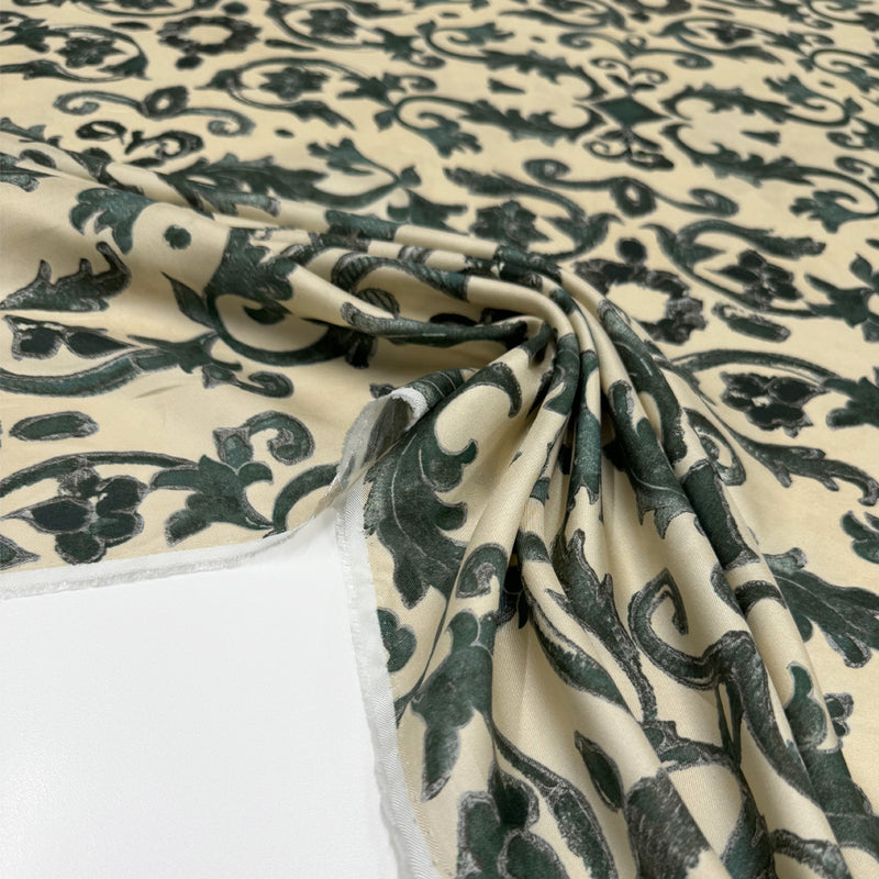 Tissu Twill, Soie - Cachemire, Guccio