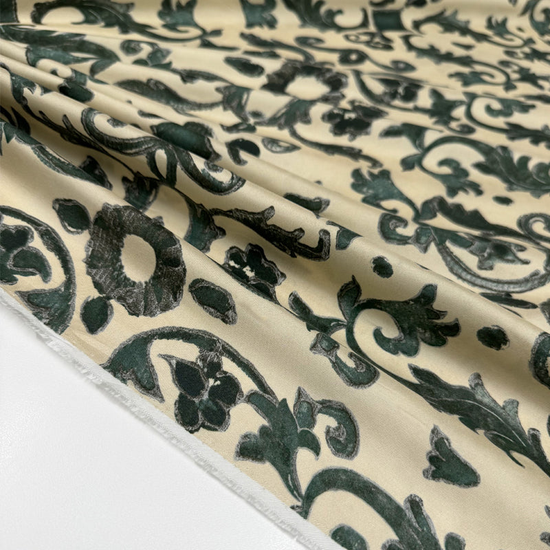 Tissu Twill, Soie - Cachemire, Guccio